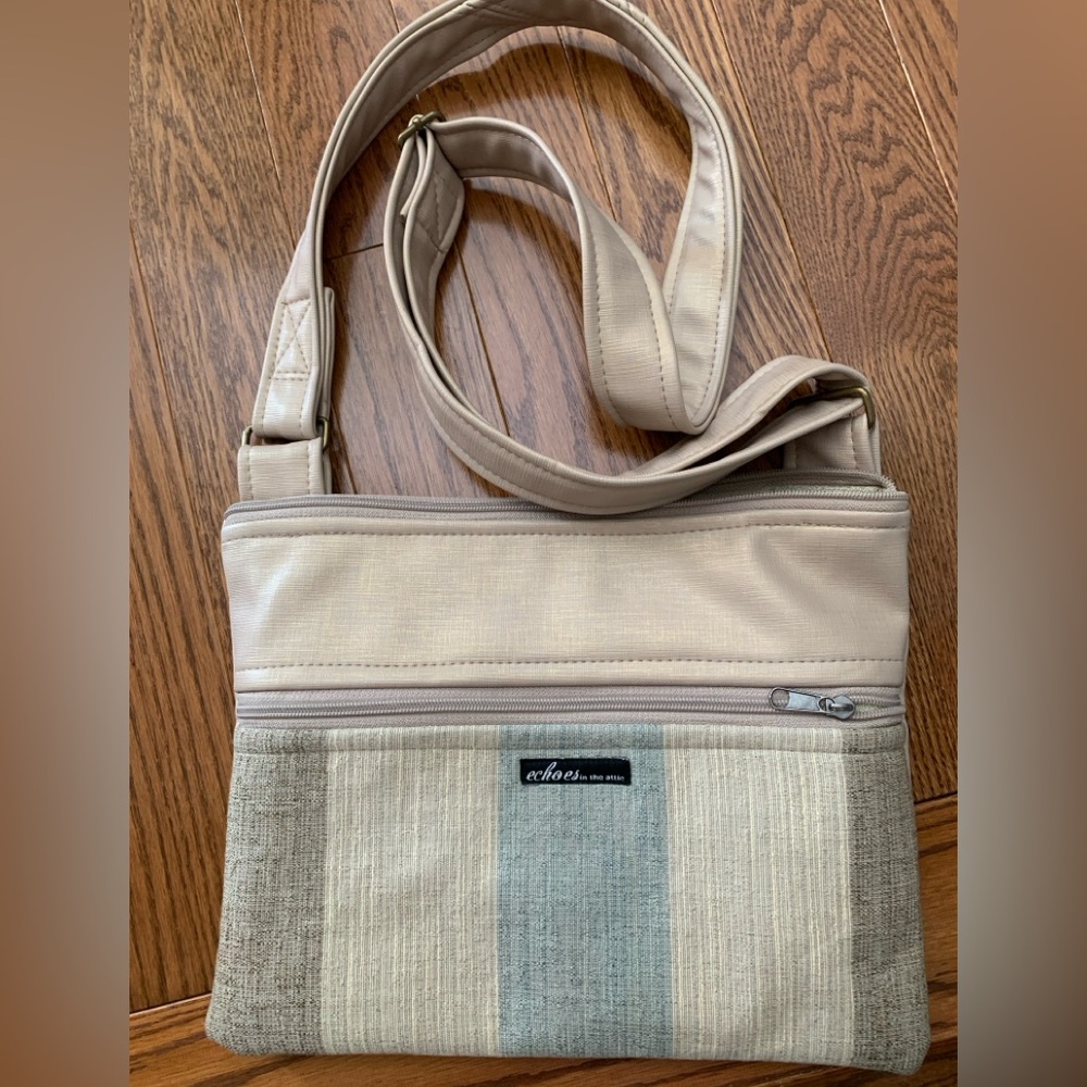 Echos in the Attic Handmade Upcycled Crossbody Bag